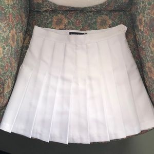 AA gabardine tennis skirt